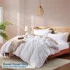 Nestl Nestl White California King Duvet Cover Sets - Soft