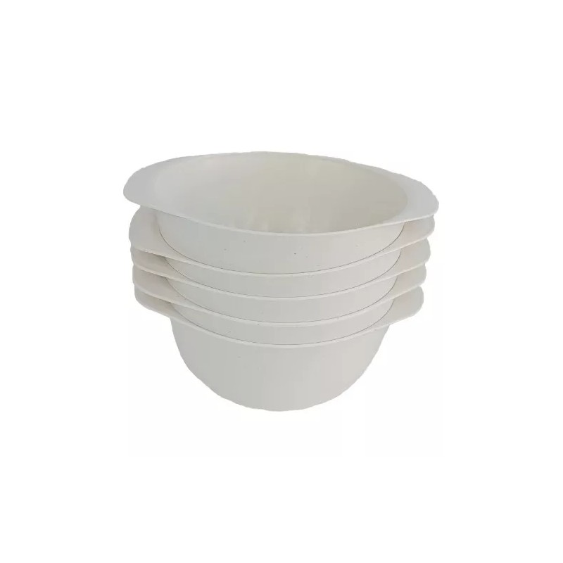 Boris Salsero De Plastico Blanco 500ml Salsera Botana Salsa