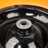 4.80/4.00-8" Flat-Free Tire and Wheel 16" Solid Wheelbarrow Tire, 3"