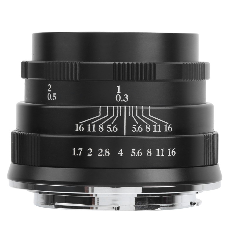 NEWYI 35mm F1.7 Large Aperture Portrait Fixed Focus Manual Lens