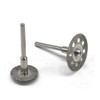 Diamond Cutting Wheel 40PCS (25mm/22mm/18mm/16mm Each 10) with Mandrel (3mm)