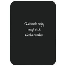 Flipside Products Chalk Board, 9 1/2" x 12", Black