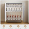 beehomay Shoe Slots Organizer Durable and Thick,Elephant-Shaped Adjustable Shoe Stackers,Space