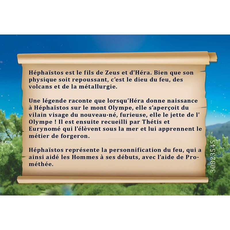 PLAYMOBIL History Greek Gods 70217 Hephaestus