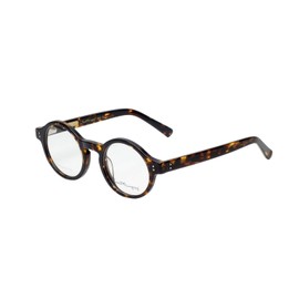 Ernest Hemingway H4616 Round Blue Light Reading Glasses +1.75 Tortoise Havana Men/Women Readers