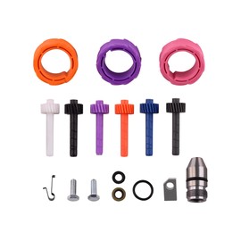 Ciuouient Speedometer Gear Kit (17 18 19 20 21 22 Teeth Speedometer Driven Gear, 7 8 10 Teeth Speedometer Drive Gear and Bullet) Compatible with GM Powerglide Turbo Th350