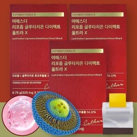 Yeo Esther Liposome Glutathione Direct Ultra 30 sheets x 3 boxes Glutathione Formula (33306349) / 여에스더 리포좀 글루타치온 다이렉트 울트라 30매 x 3박스 글로타치온 포뮬러 (33306349)