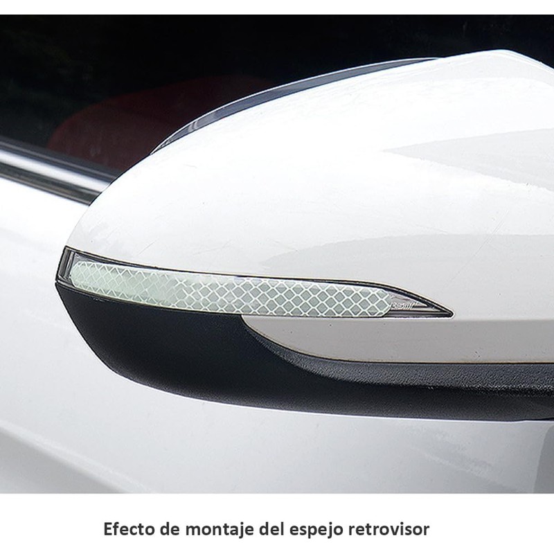 10 Piezas, Pegatinas de Manija de Puerta de Automóvil, Pegatinas