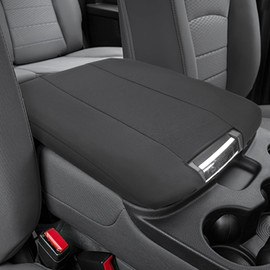 JOYTUTUS Center Console Cover Compatible with 2013-2018 Ram 1500 & 2013-2024 Ram 2500/3500/1500 Classic Model Jump Seat Console, Neoprene Arm Rest Armrest Cover for Car, Middle Console Cover Lid