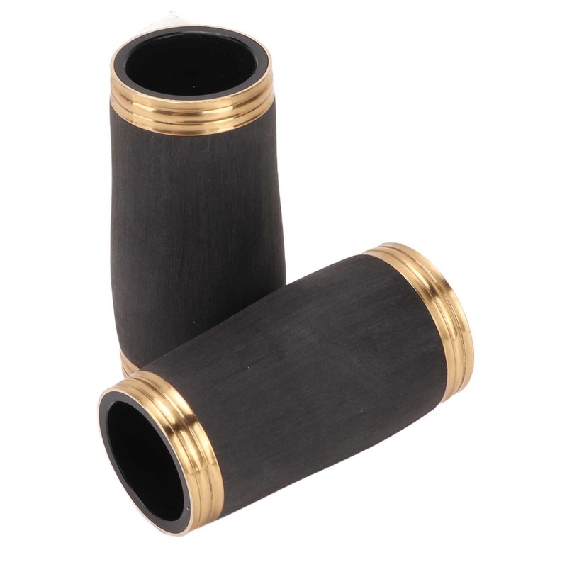 2Pcs Clarinet Engineering Plastics Barrel Black Soprano Clarinet Body Descending