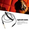 Replacement Headphone Cable 3.5mm Male and 6.35mm to 2.5mm Male