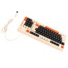 Gaming Keyboard USB 94 Keys LED Backlit Ergonomic Fodable Feet