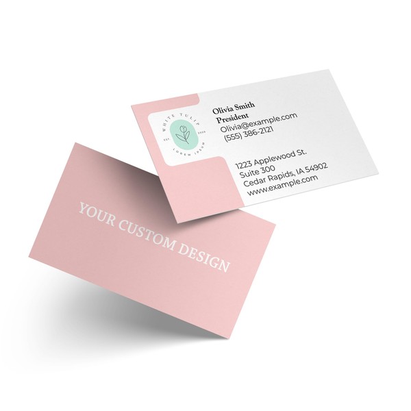 Custom Business Cards with Your Logo - 3.5" x 2"