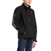 Ariat Boy's Logo 2.0 Softshell Jacket Black/Silver Large