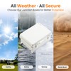 QILIPSU UL94-V0 Outdoor Electrical Box 16.4"x12.4"x7.1" Waterproof Junction Box Weatherproof