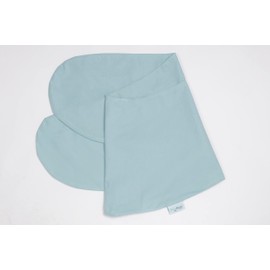 Nursing Pillow Replacement Cover 100% Cotton 9 Beautiful Designs 170 cm & 190 cm Breathable & Cuddly 170 x 40 cm turquoise-blue
