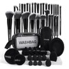 MAANGE 49 Piece Brochas para Maquillaje Profesional con Bolsa Set