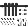 WINSOON 6FT Super Mini Barn Door Hardware Kit for Sliding