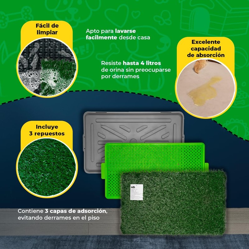 Fancy Pets Repuesto Pasto P/Doggie Grass CH