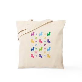 CafePress Westie Designer Tote Bag Natural Canvas Tote Bag, Reusable Shopping Bag
