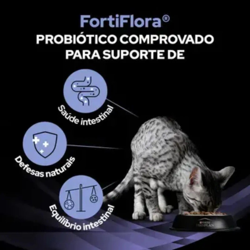 Pro Plan Fortiflora Para Gato Flora Intestinal 30 Sobres