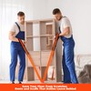 Generic 2-Person Lifting and Moving Straps，Lift and Carry Furniture, Appliances,