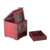 Jewelry Box Antique Wooden Multi‑Layer Drawer Storage Box Organizer with