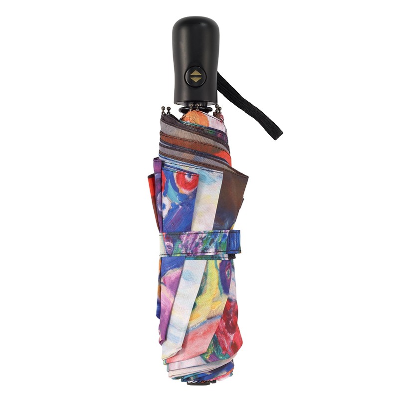 Galleria-The Maiden, Klimt Auto-Open/Close Large Portable Rain Folding Umbrella