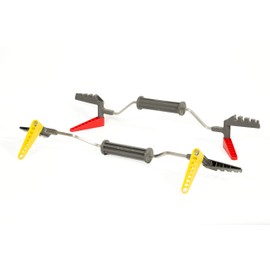 Dura-Winder 4 Pack 5-150 ft Quick Release Storage Reel Organizer with Handle for Extension Cords, Christmas Lights, Rope