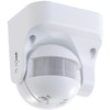 revolt Outdoor Motion Detector: Vertical Pivoting 180° PIR Motion Detector,