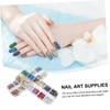 SAFIGLE 2 Boxes Decorative Nail Foils Beautiful Manicure Accessories for