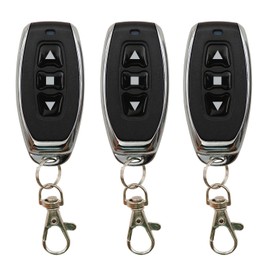 DieseRC 3 x Remote Control 1527 Learning Code Wireless Remote Control Transmitter Key Fob 3 Buttons for Use with DieseRC Receiver