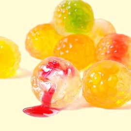 Juicy Filled Fruit Gummies – Individually Wrapped, Soft Chewy Candy with Assorted Fruit Flavors, 5.29oz Bag, Shipping from California, U.S.