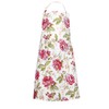 SANFERGE Ladies Plus Size Canvas Apron with 2 Pockets 39