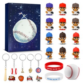 XIJIANG Advent Calendar 202 Advent Calendar Toys 5 Christmas Gift Baseball Blind Box Gift Box