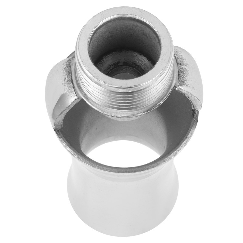 Stainless Steel Cedar Shaped Fountain Nozzle Adjustable Water Spray Head