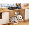 Mustorn 2 Pack Pots and Pans Organizer Under Cabinet, 21.6"