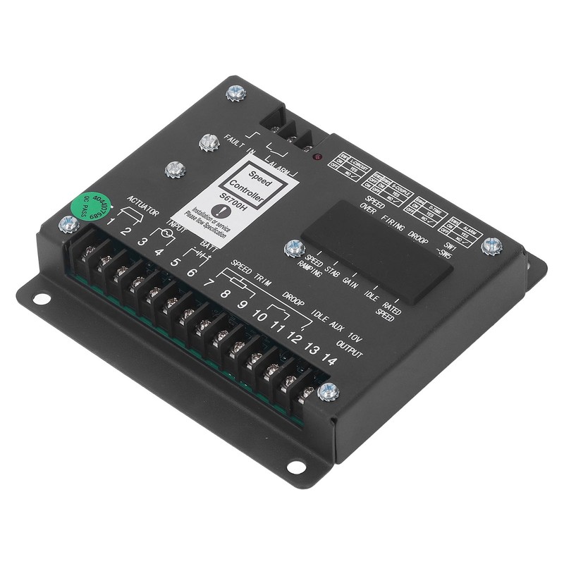 Electronic Generator Speed Controller Panel Diesel Governor Regulator Module 24V