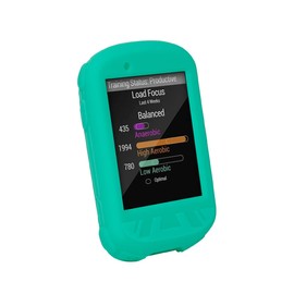 Chooee 4D Silikon Schutzhülle für Garmin Edge 830 mit Displayschutz Fahrrad GPS Schutzhülle Blau