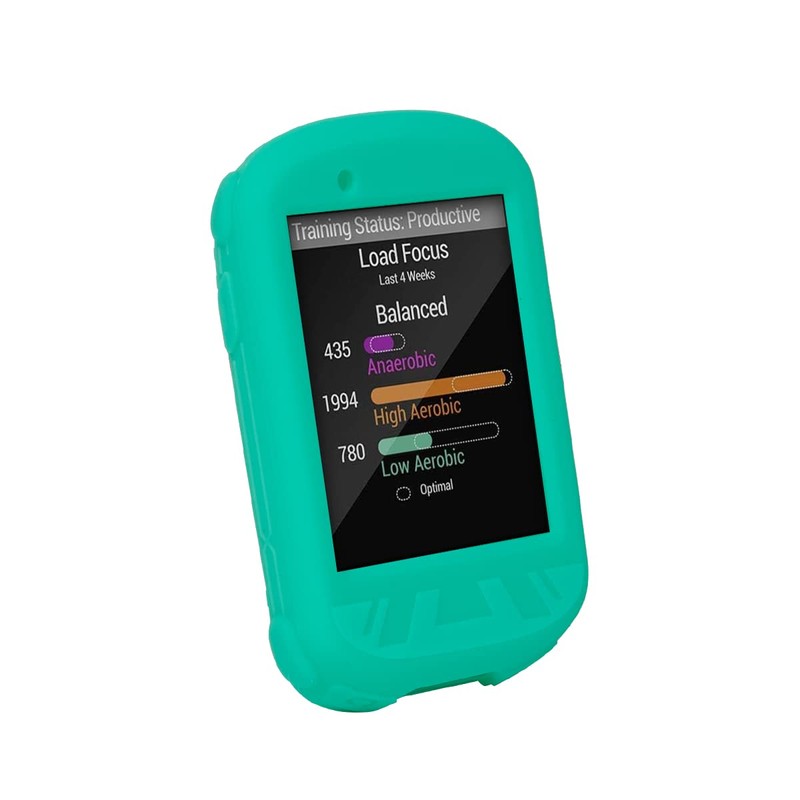 Chooee 4D Silikon Schutzhülle für Garmin Edge 830 mit Displayschutz