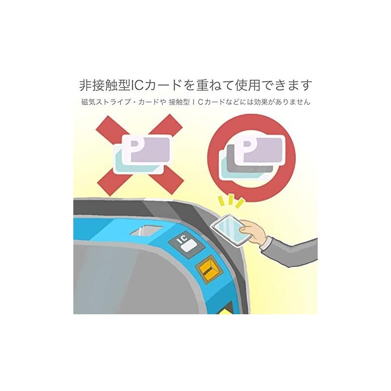 Hawkeye 2-Piece Pass Case, Transportation IC Card Separator, Double-Sided Pass