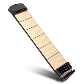 Mini Guitar Chord Trainer Portable 6 Fret Practice Tool for Left Hand Beginner Musicians