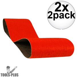 Diablo 24 inch in. L x 4 in. W Premium Zirconium Blend Sanding Belt 36 Grit Ultra Coarse 2 pc.