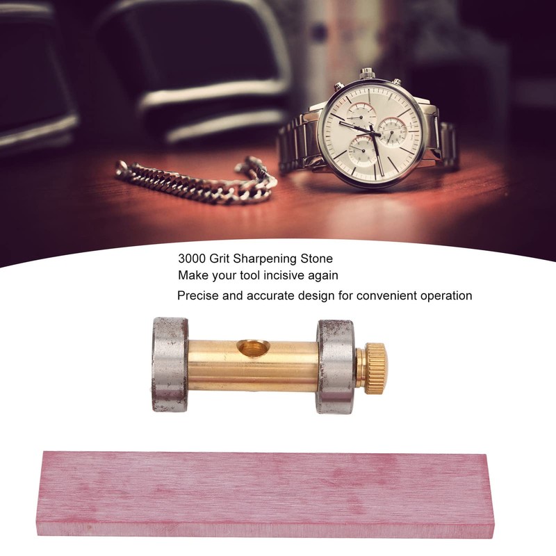 Moofey 3000 Grit Sharpening Stone Set, Watch Screwdriver Sharpener, Sharpening