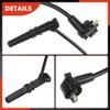 A-Premium Juego de 8 cables de bujía de encendido compatible