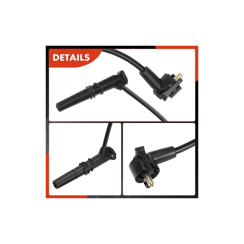 A-Premium Juego de 8 cables de bujía de encendido compatible