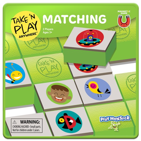 PlayMonster PlayMonster Take N Play Matching Game Easy to Use,
