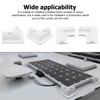 4pcs Solar Panel Corner Bracket Anti UV ABS Solar Panel
