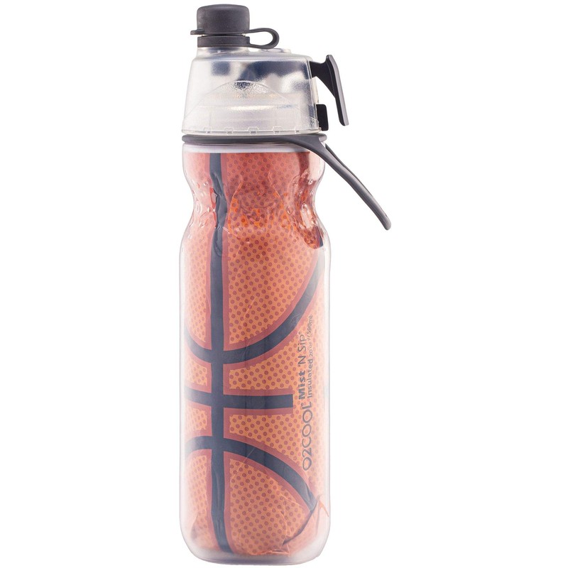 O2COOL Mist 'N Sip Misting Water Bottle 2-in-1 Mist And