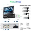 Hikity Single Din Touchscreen Car Stereo 7 Inch Touch Screen